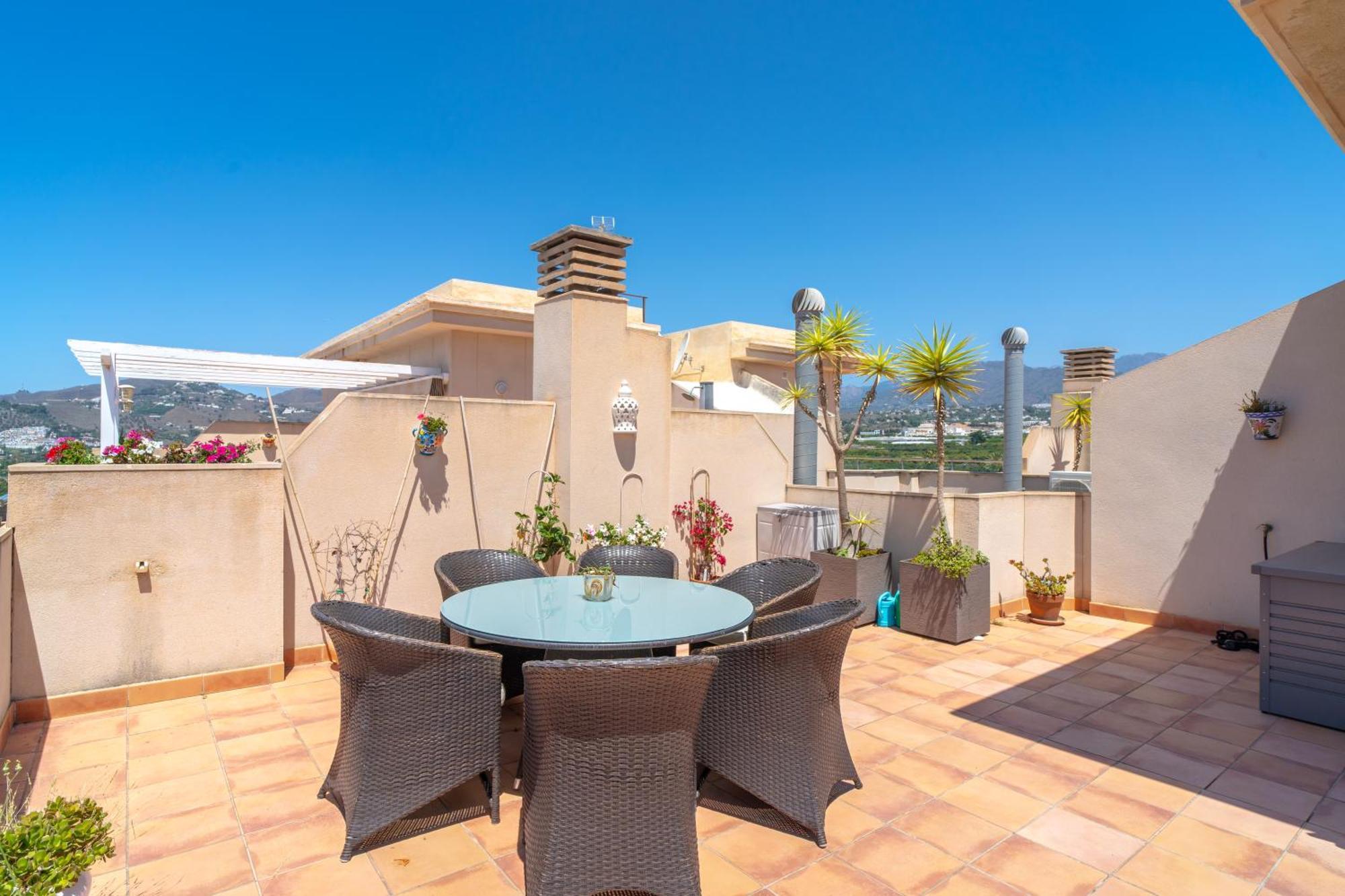 Apartamento Penthouse Mirador 5B Casasol Nerja Exterior foto